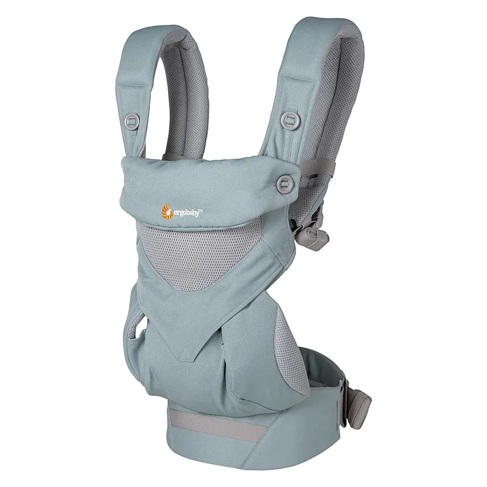 [10 year local warranty] ErgoBaby 360 Cool Air Mesh Baby Carrier - Sea Mist