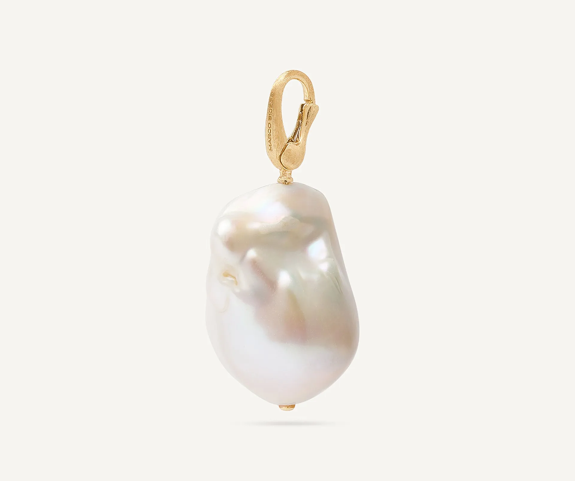 18K Yellow Gold Freshwater Pearl Pendant