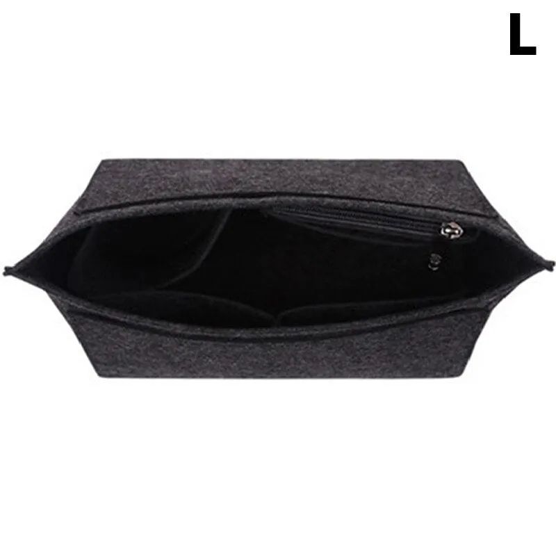 1pcs Felt Insert Bag Fits For Longchamp Handbag Liner Bag Felt Cloth Makeup Bag Support Travel Portable Insert Purse Organizer