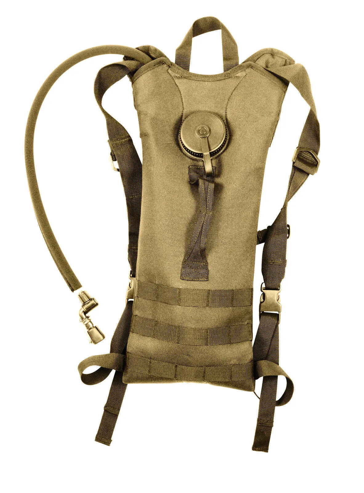 3 Liter Hydration Systems w/ Backstrap Polyester MOLLE Compatible Water Pack