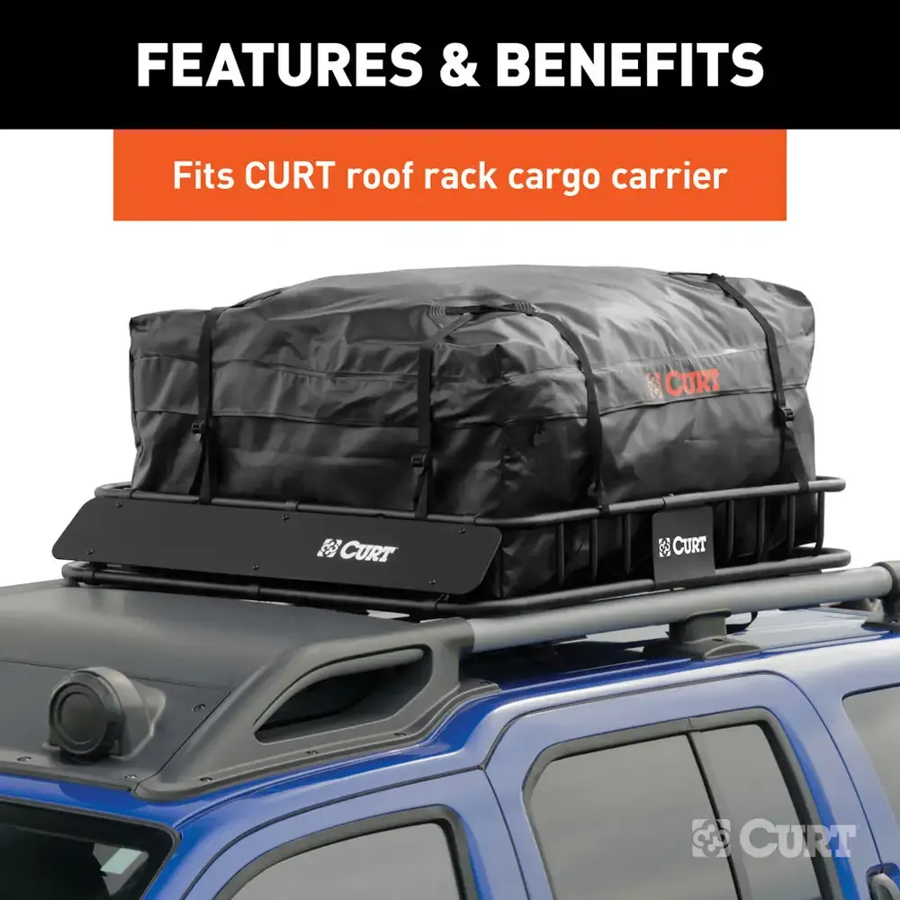 38" Weather-resistant Vinyl Roof-Rack Cargo Bag