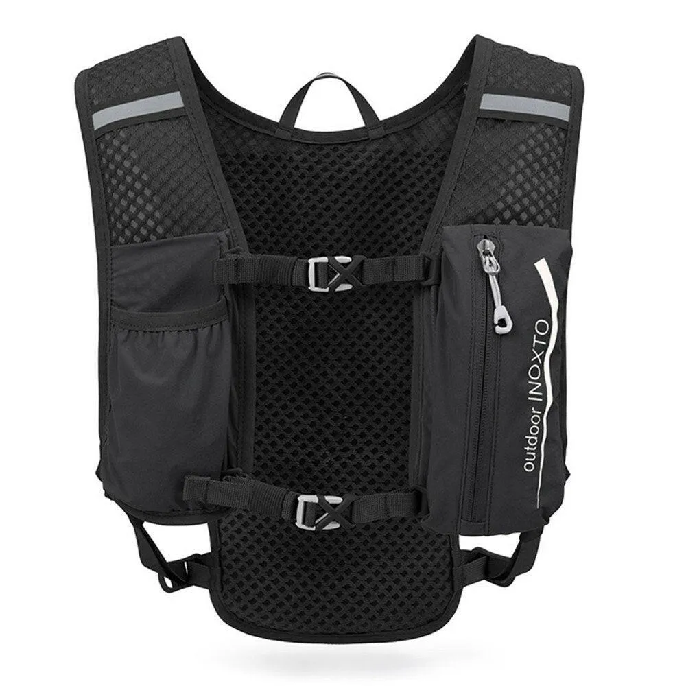 5L Outdoor Running Backpack Bicycle Backpack Sports Vest Ultralight Riding Bag Women Men Breathable Jogging Sport Backpack For Camping Hiking Cycling Sport Bag