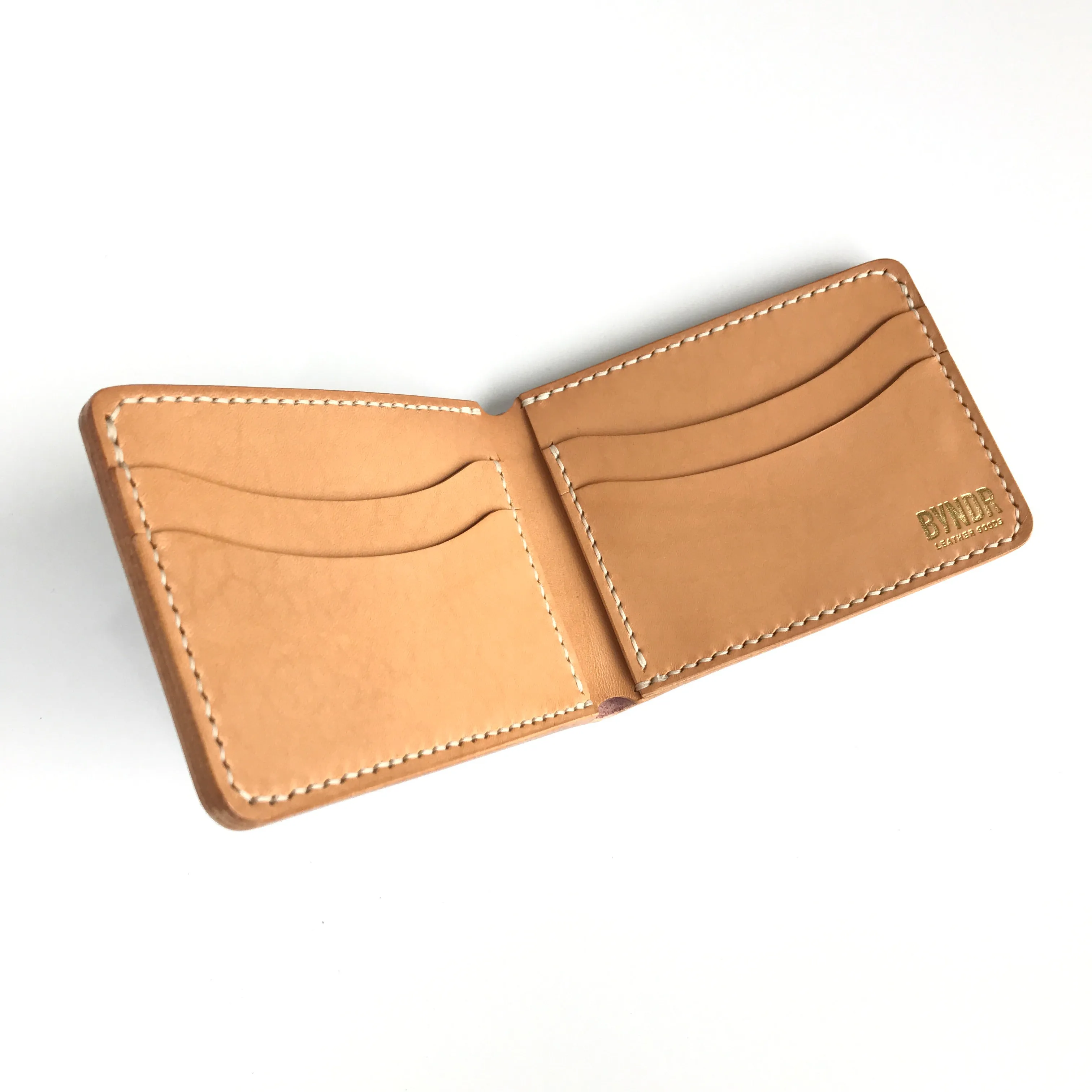 6-Pocket Billfold - Shell Cordovan - Red Marbled Rocado   Natural