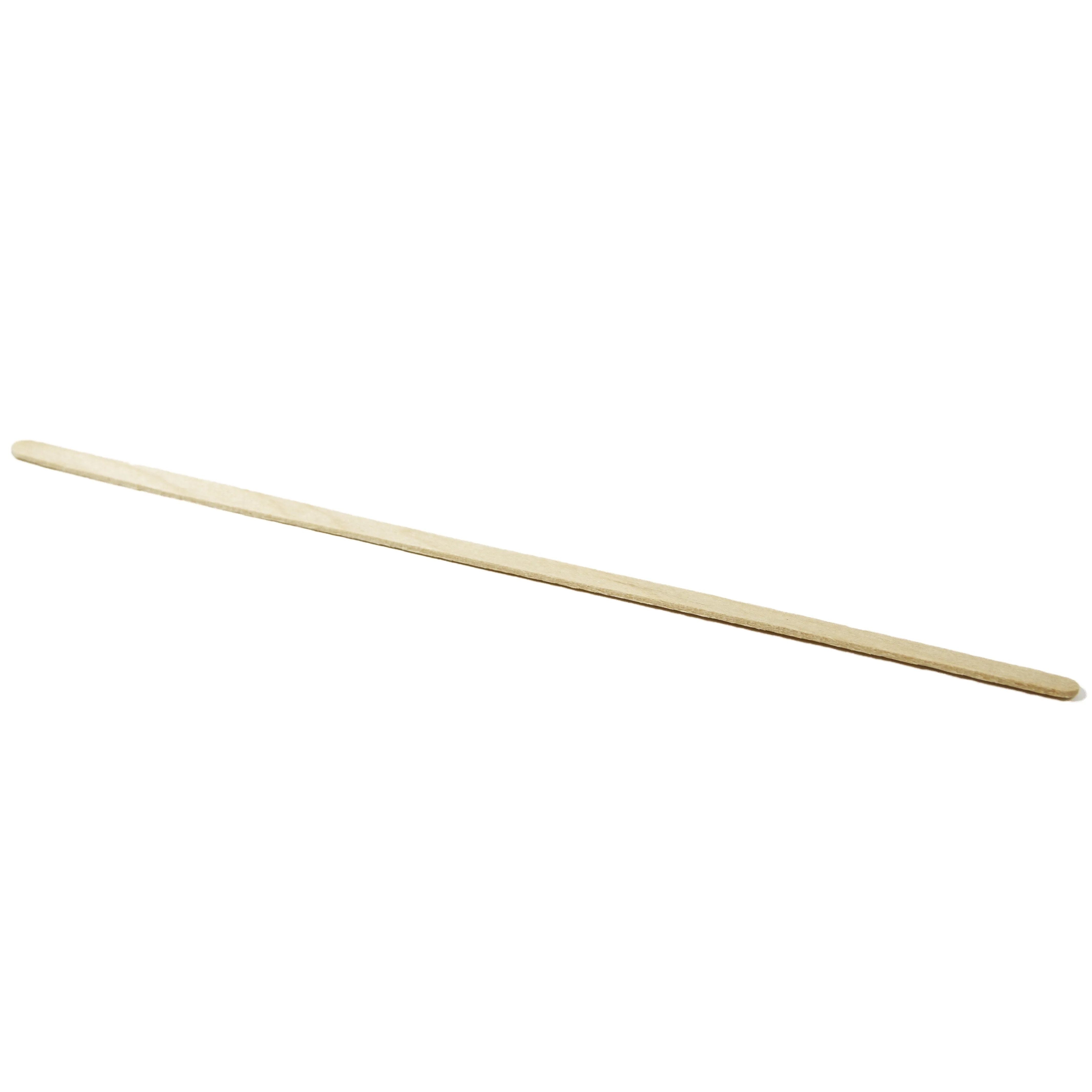 7” Wooden Coffee Stirrer With Round End - (500 per case)