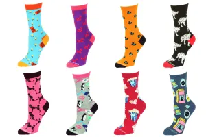 8 Pair Value Pack Women's Socks 1009