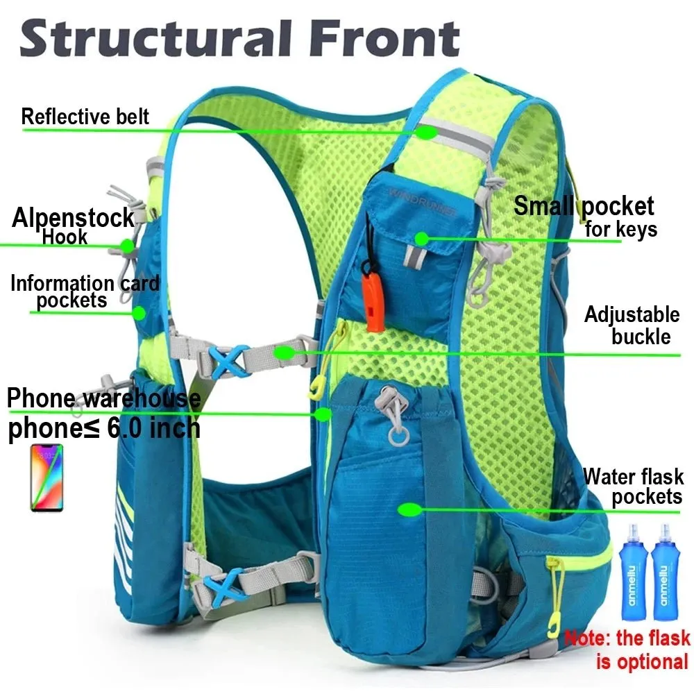 8L Running Hydration Vest Backpack