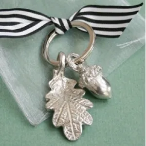 Acorn Pewter Key Ring