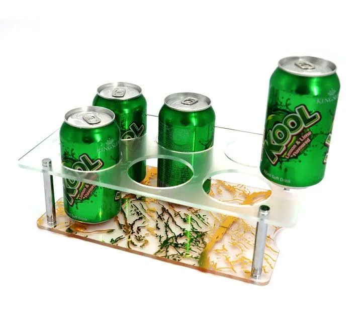 Acrylic Multi-Functional Bottle Holder Rectangular