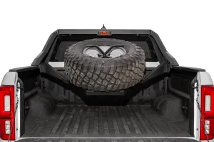 Addictive Desert Designs C99558NA01NA HoneyBadger In-Bed Tire Carrier; Hammer Black;