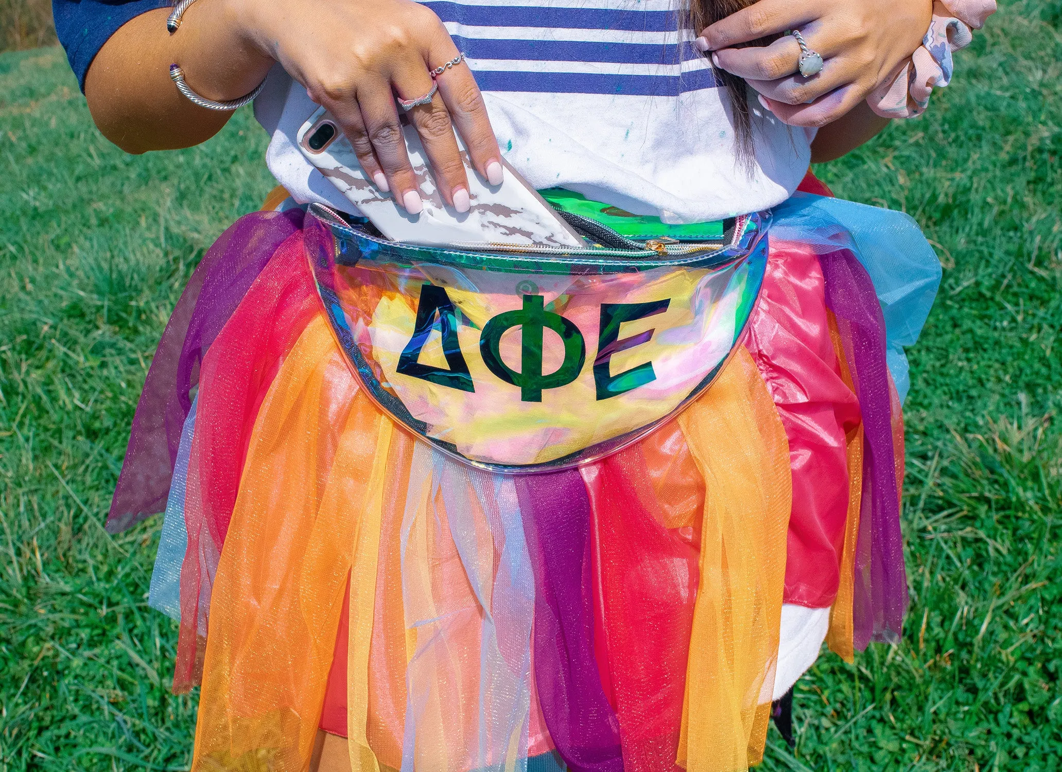 Alpha Omicron Pi Sorority Fanny Pack