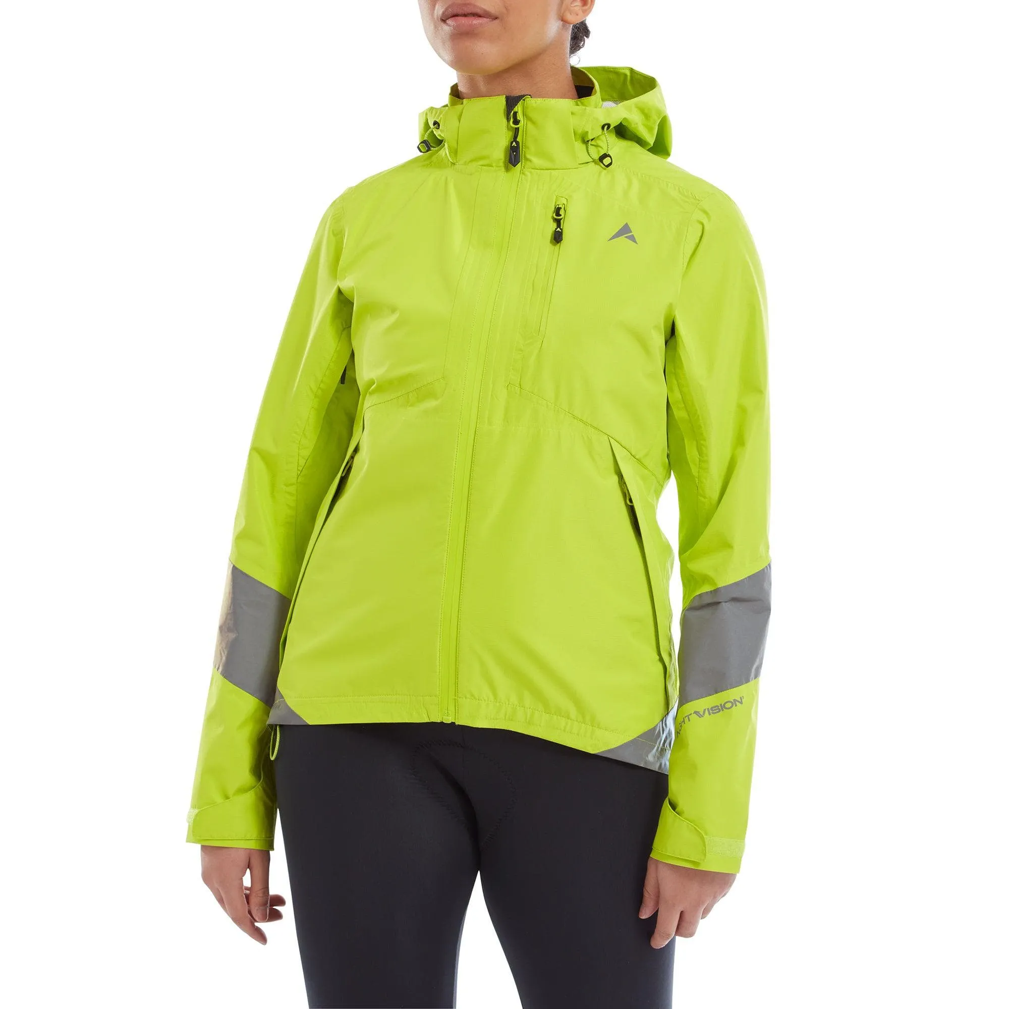 Altura Nightvision Typhoon Women'S Waterproof Jacket 2022: Lime 8