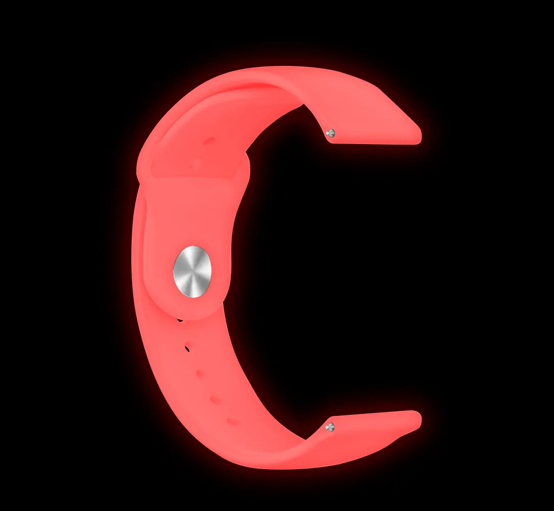 Amazfit GTR 2 Fluorescent Silicone Strap (Red)