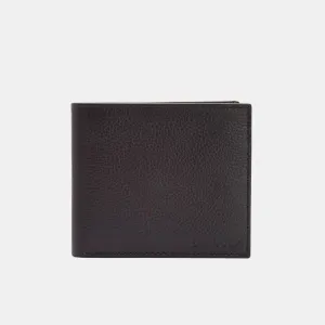 Amble Leather Billfold Wallet (Dark Brown)