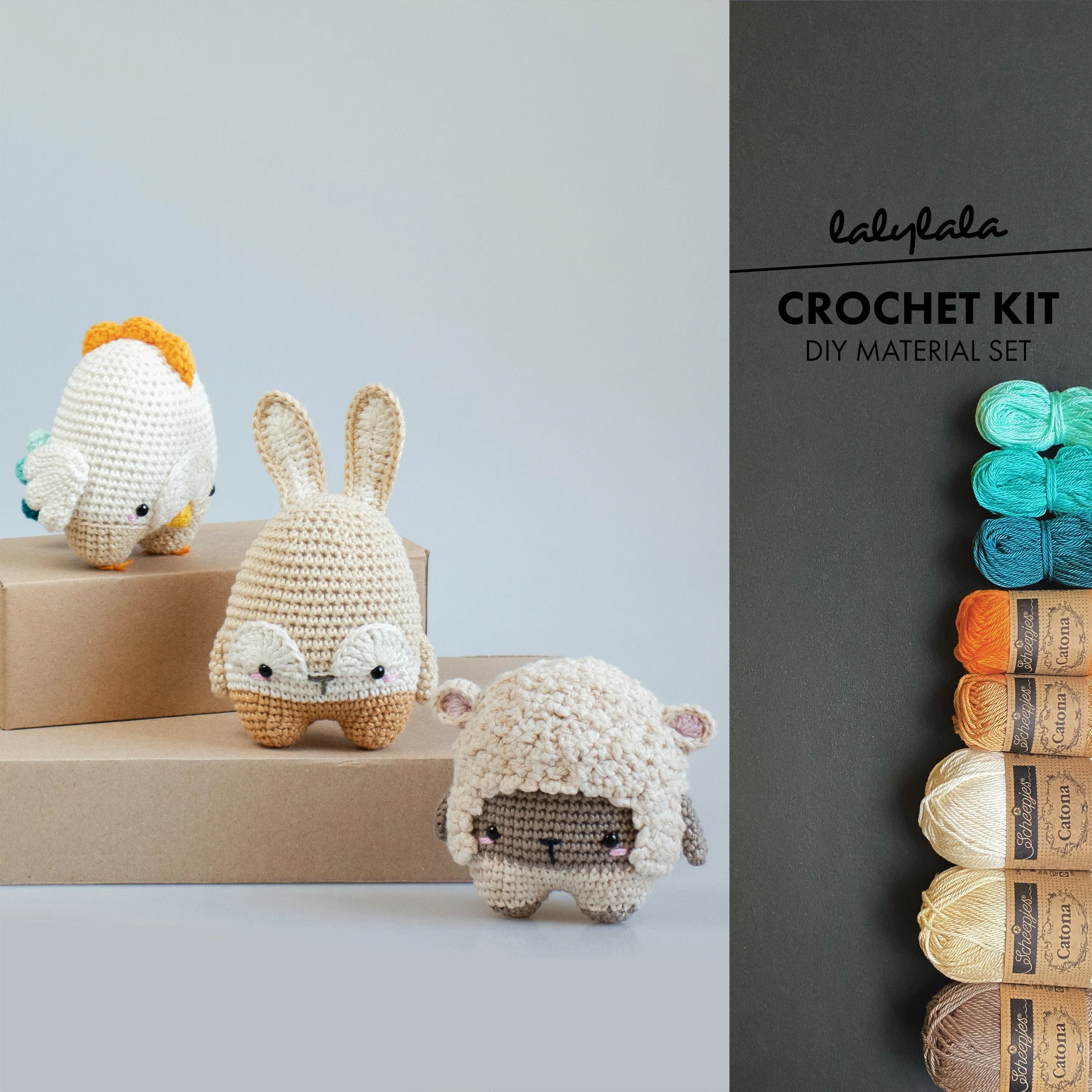 Amigurumi Crochet Kit . Easter