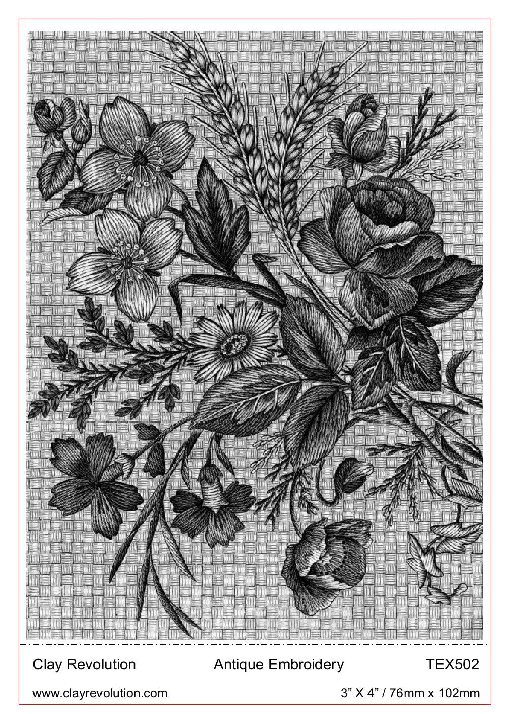 Antique Embroidery Texture Sheet