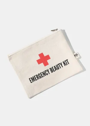 AOA Canvas Pouch- Emergency Beauty Kit