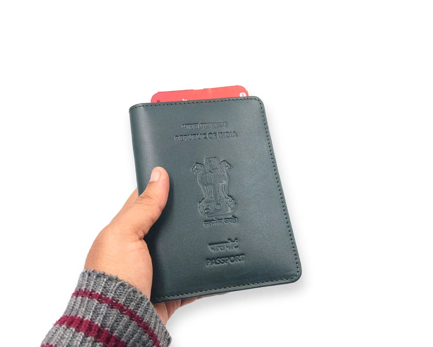 Ashoka Elite Passport Wallet - Green