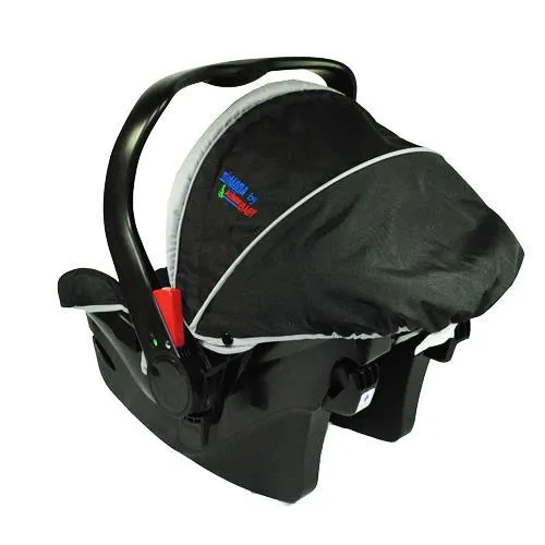 Aussie Baby Deluxe Carry Cot Rocker - Black