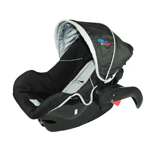 Aussie Baby Deluxe Carry Cot Rocker - Black