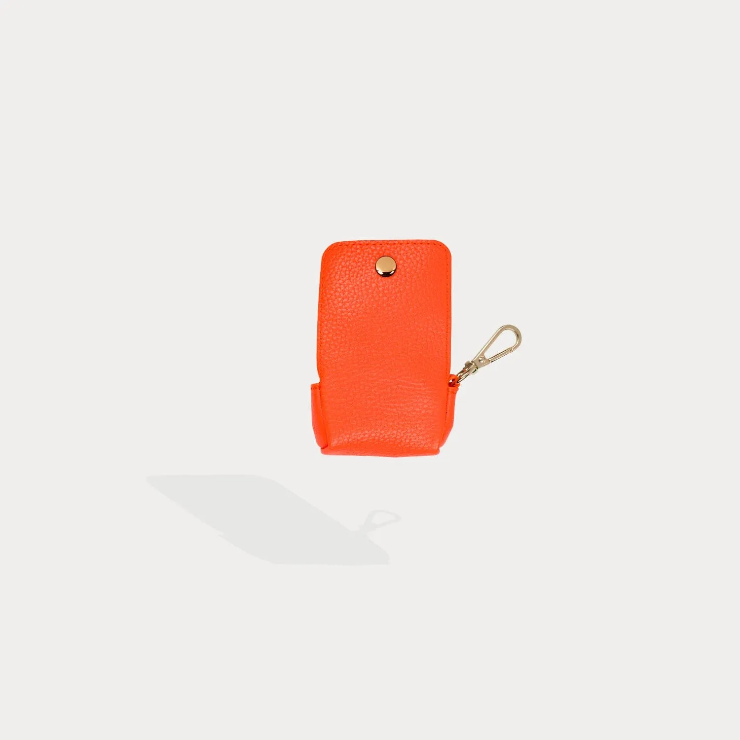 Avery AirPods Clip-On Pouch  - Neon Orange/Gold