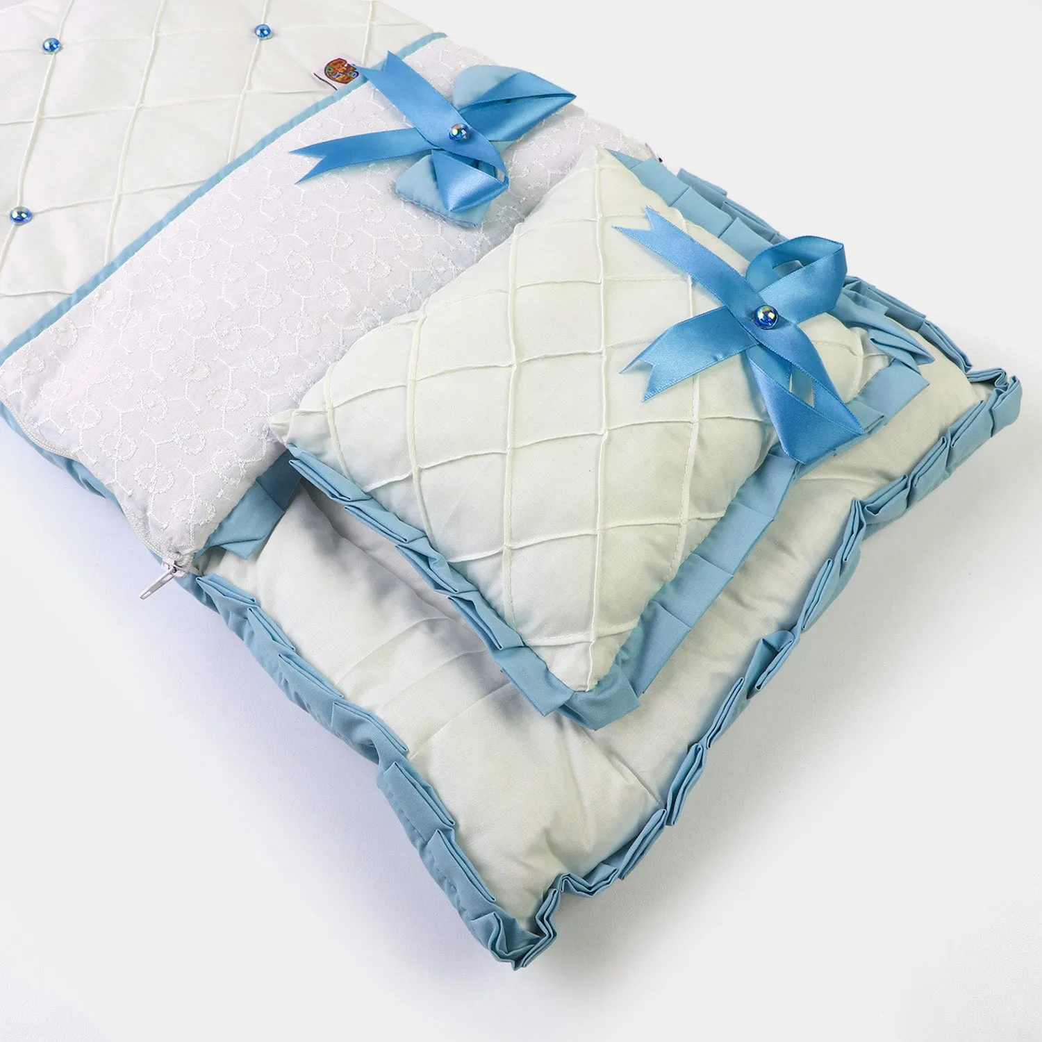 Baby Carry Nest Fancy 2PCs | SKY BLUE