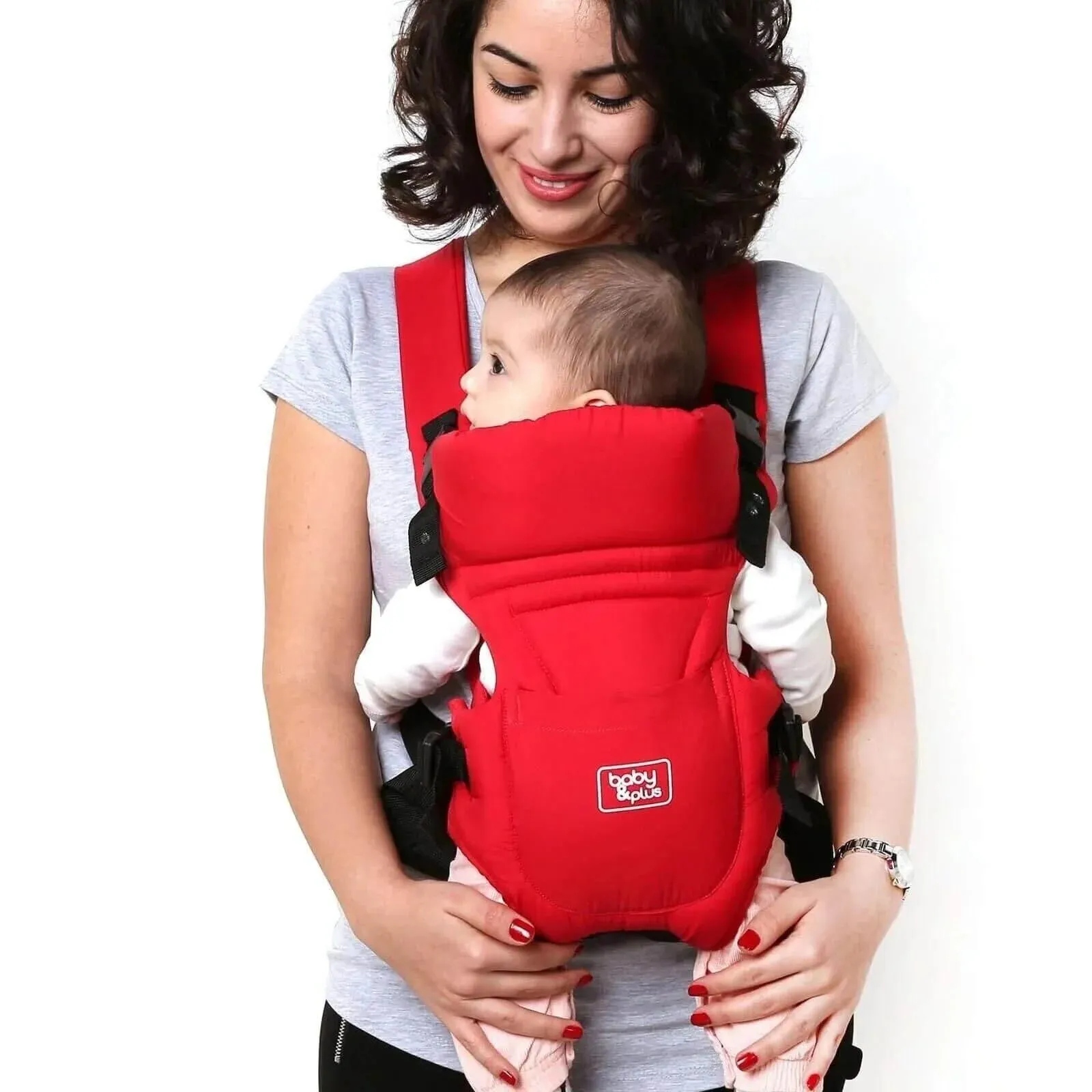 baby plus Balance Baby Carrier - Red