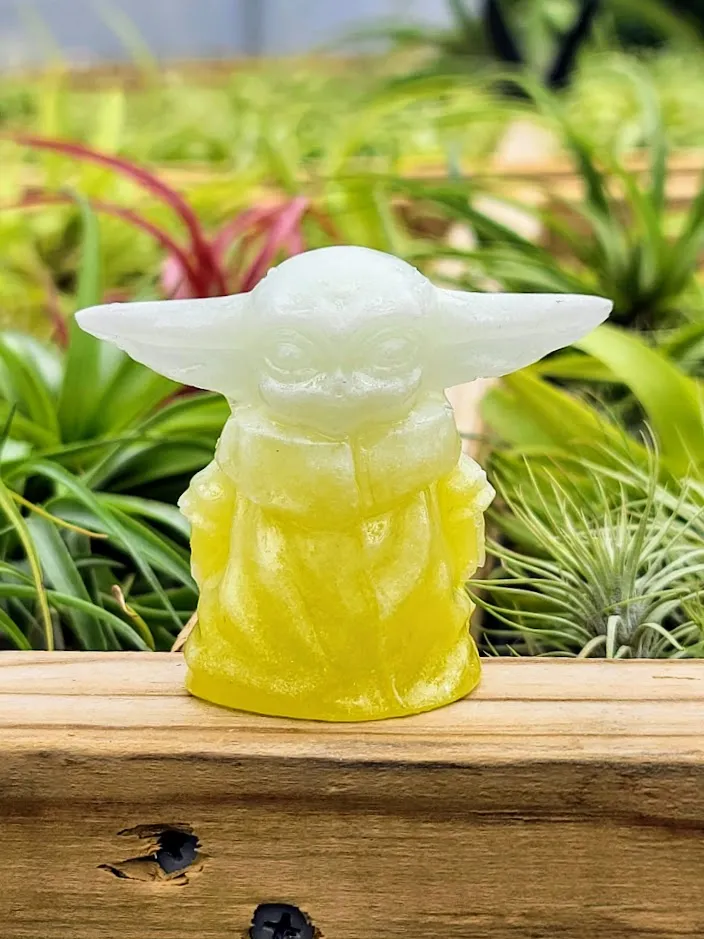 Baby Yoda Luminous Carving