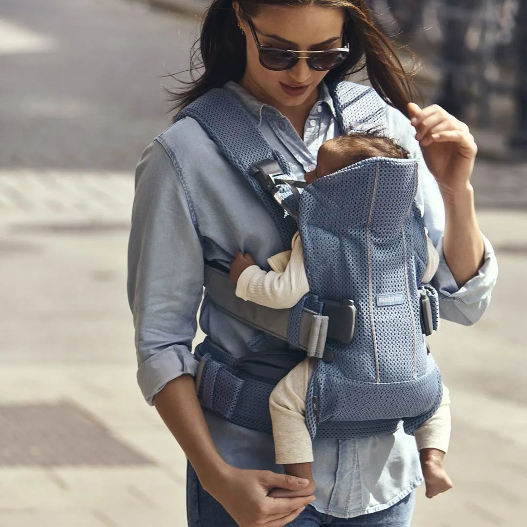 BabyBjorn One Air Baby Carrier - Slate Blue