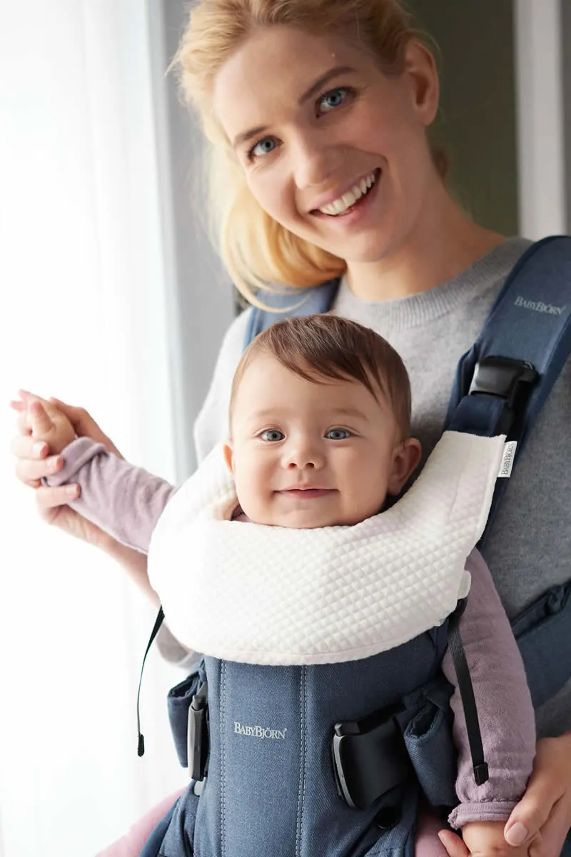 BabyBjörn Baby Carrier Accessories Bib for Carrier One - Natural White