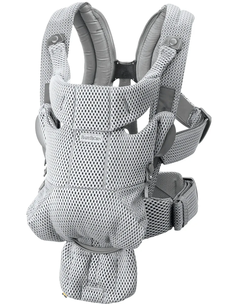 BabyBjörn Baby Carrier Free 3D Mesh, Gray