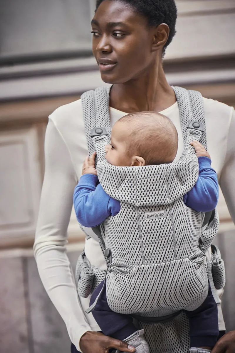 BabyBjörn Baby Carrier Free 3D Mesh, Gray