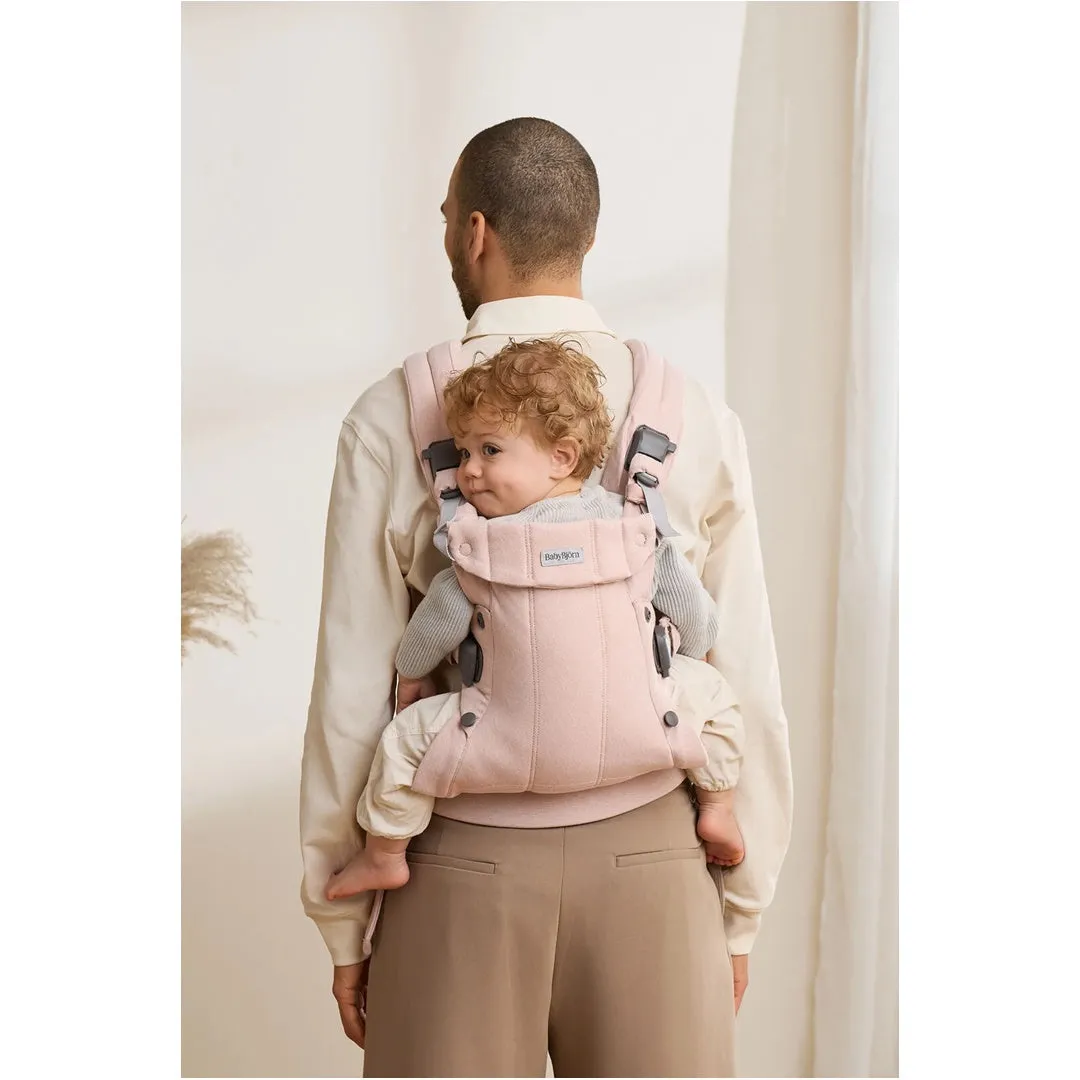 BabyBjörn Baby Carrier Harmony Woven Melange - Light pink