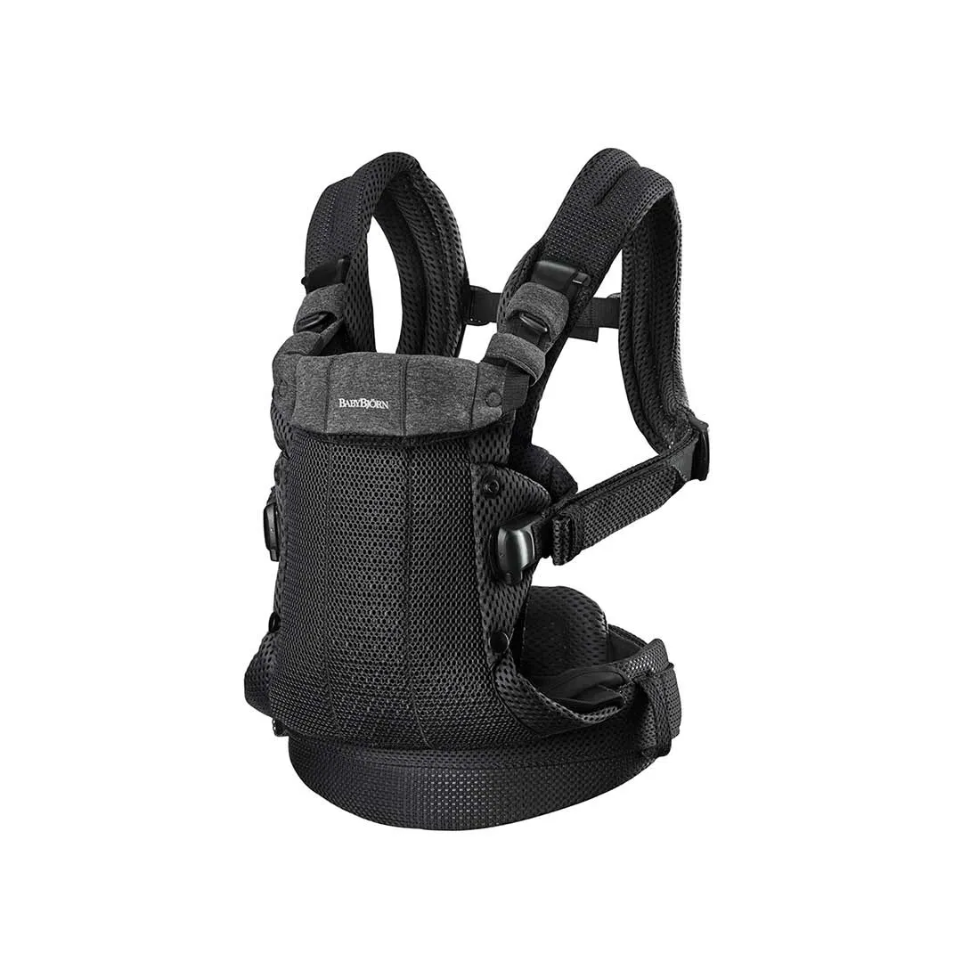 BabyBjörn Harmony 3D Mesh/Jersey Baby Carrier - Black