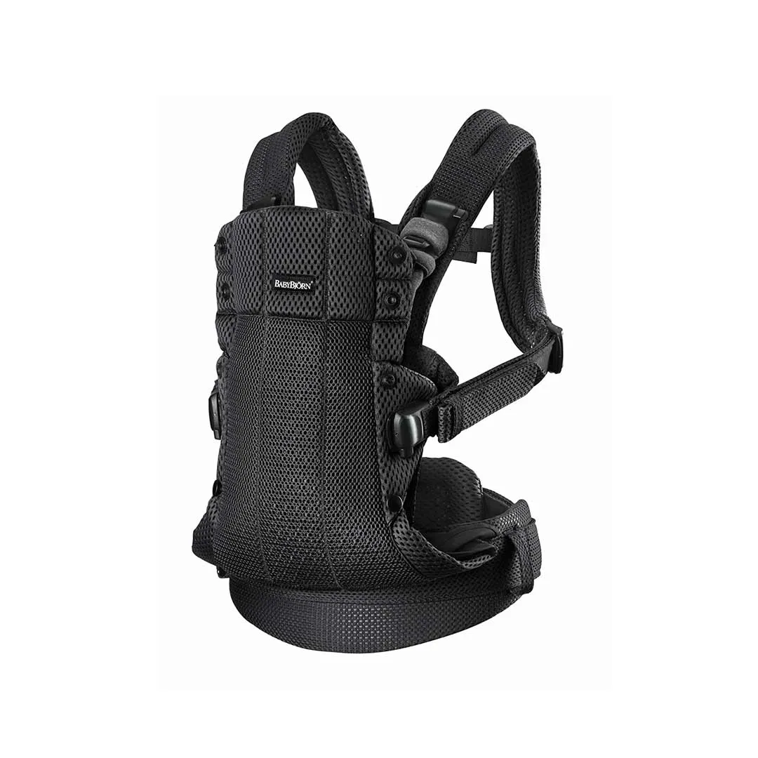 BabyBjörn Harmony 3D Mesh/Jersey Baby Carrier - Black