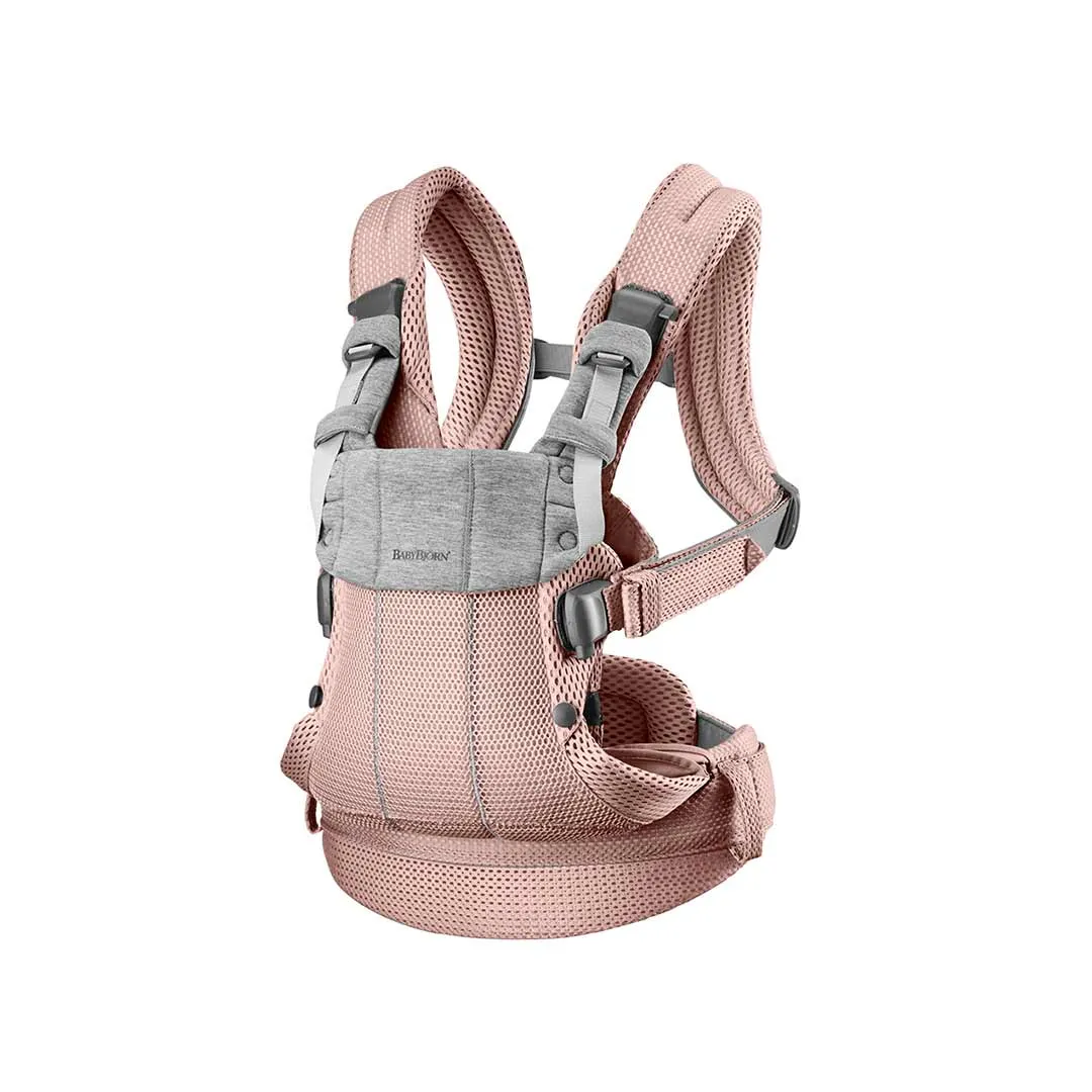 BabyBjörn Harmony 3D Mesh/Jersey Baby Carrier - Dusty Pink