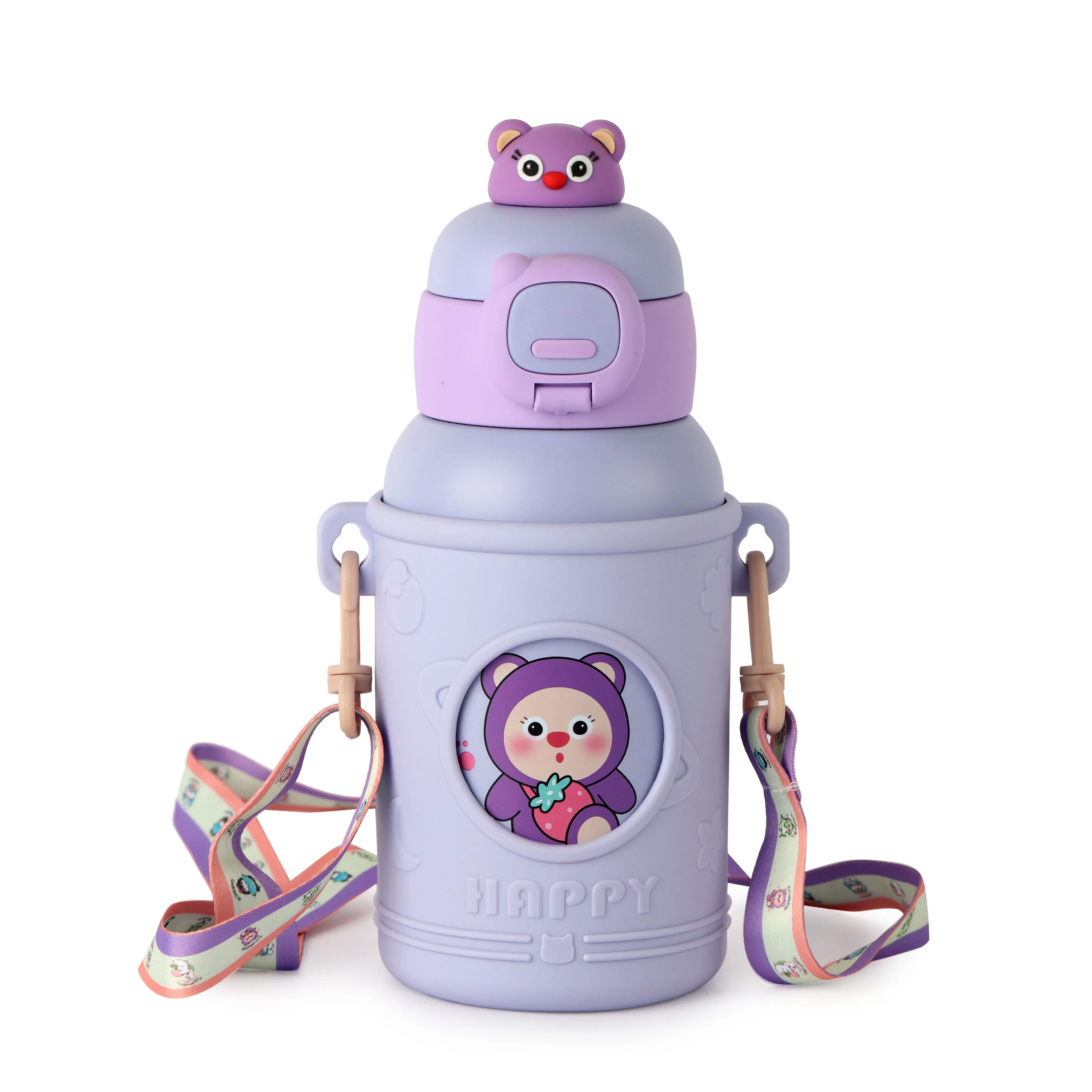 Babybop Hot & Cold Stainless Steel Kids Water Bottle, 500ml