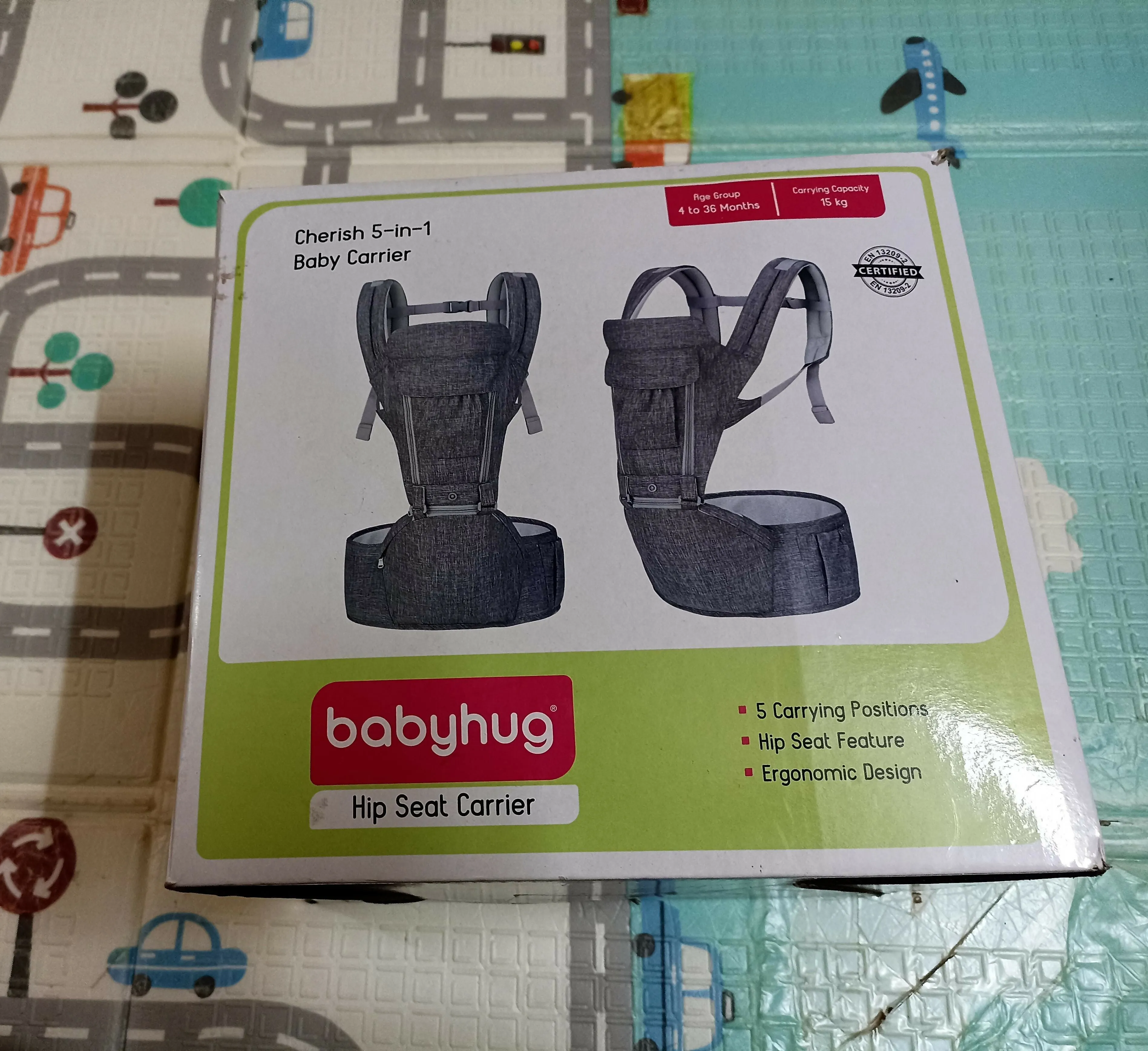 BABYHUG Cherish 5 in 1 Hip Seat Carrier