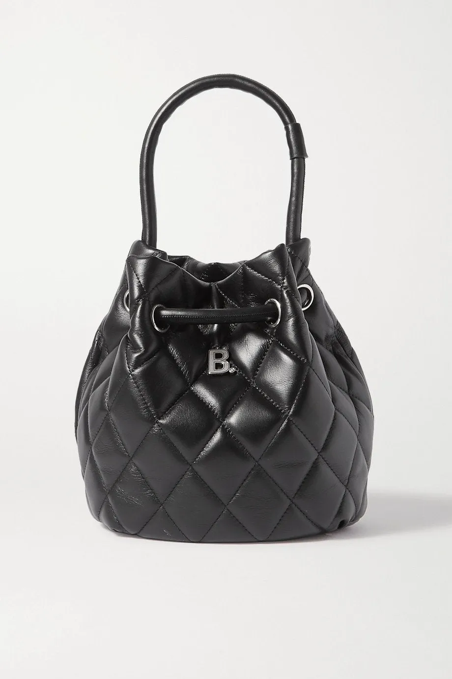 Balenciaga B Quilted Bucket Bag