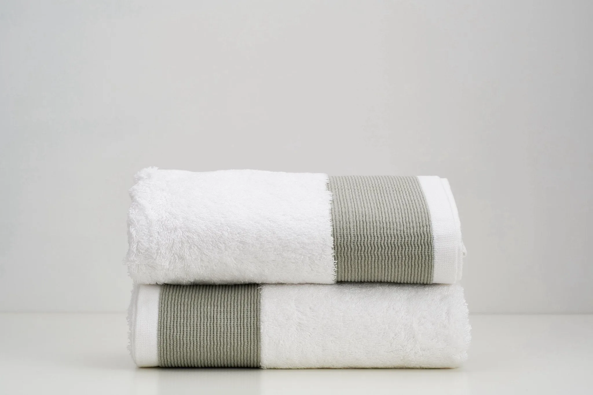 Bamboo Cotton White Set of 2