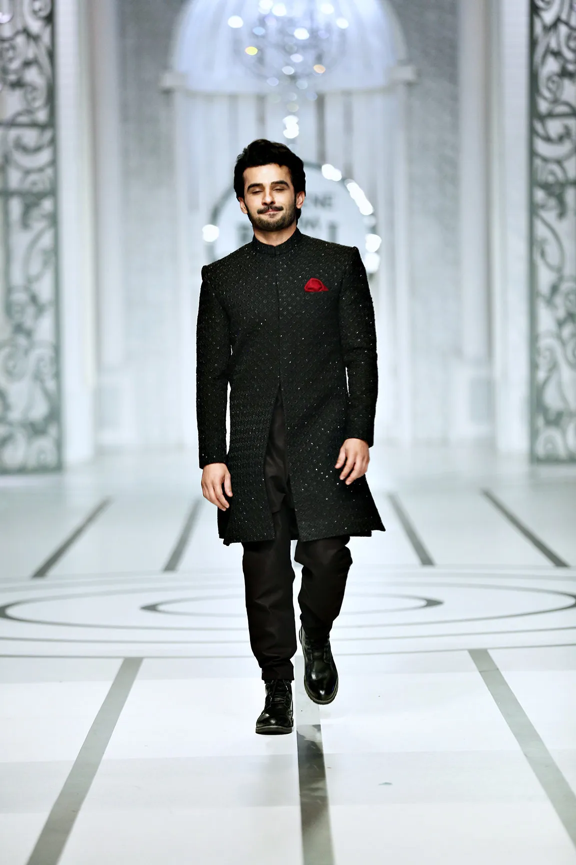 BCW 42 Black Sherwani