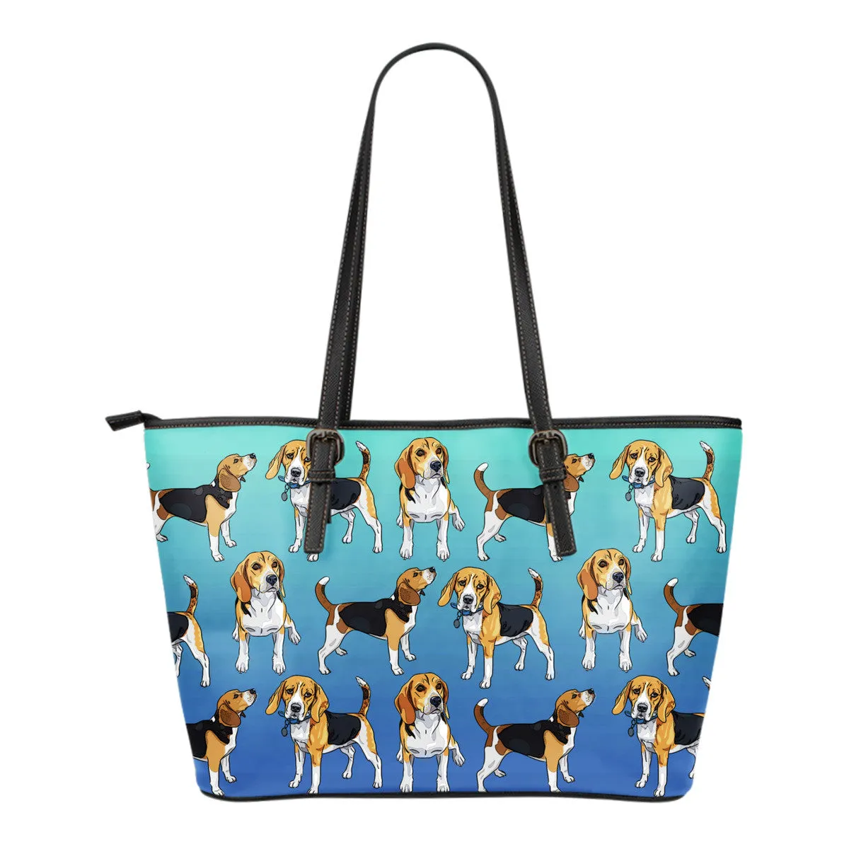 Beagle Pattern Tote Bag