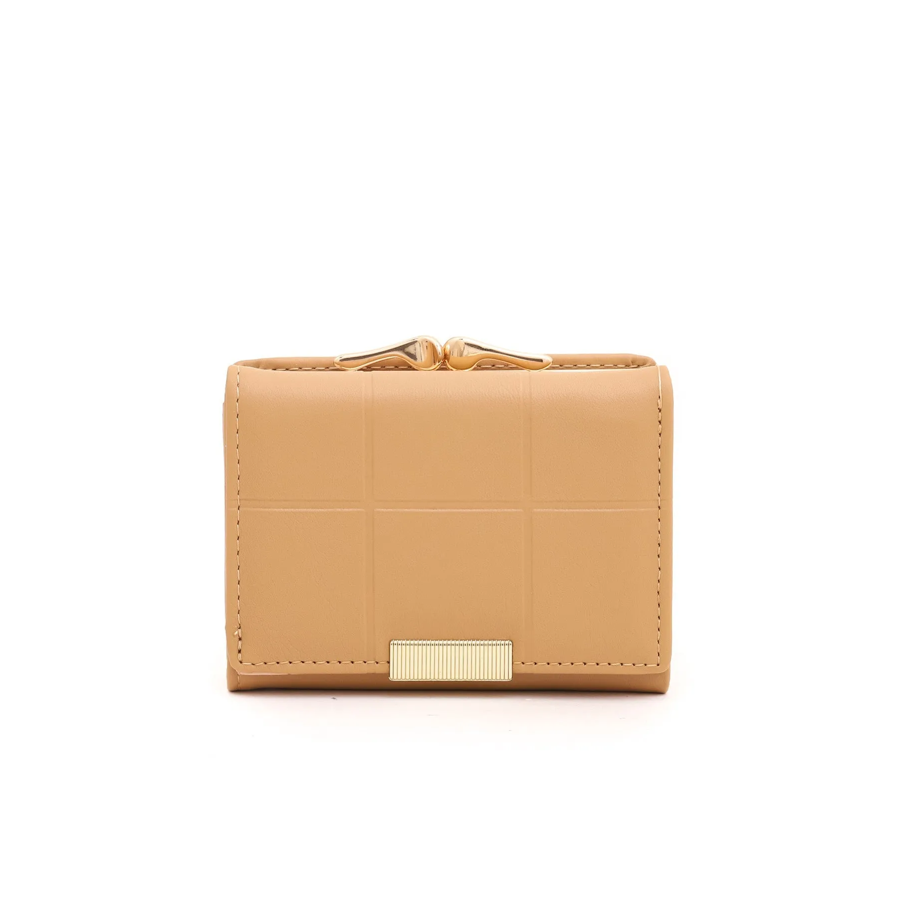 Beige Casual Wallet P70765