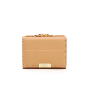 Beige Casual Wallet P70765