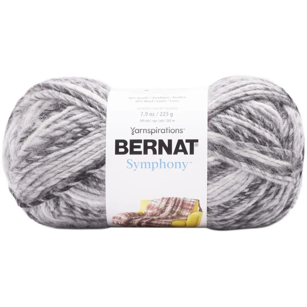 Bernat Symphony Yarn - Granite 225g*