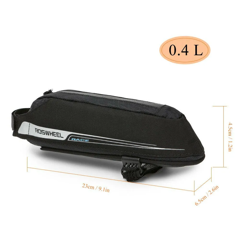 Bike Bicycle Cycling Top Tube Bag Front Fream Bag Portable Cycling Front Pouch Bike Bicycle Storage Bag