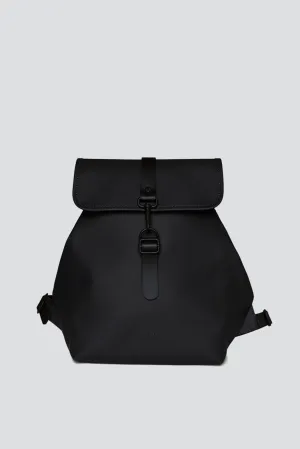 Black Bucket Backpack