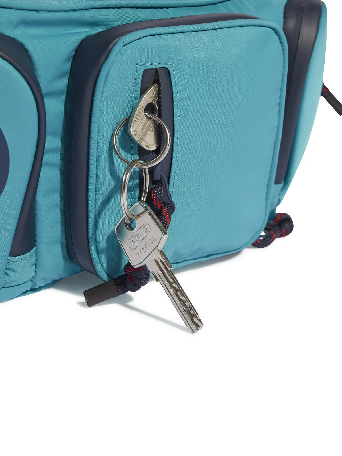 Blue Pocket Bum Bag