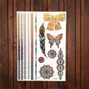 Boho Bundle Metallic Tattoo