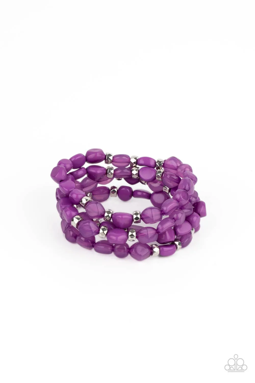 Bracelets Nice GLOWING! - Purple B85