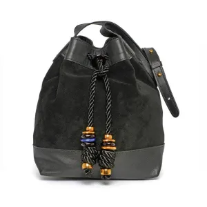 Bucket Bag In Jet